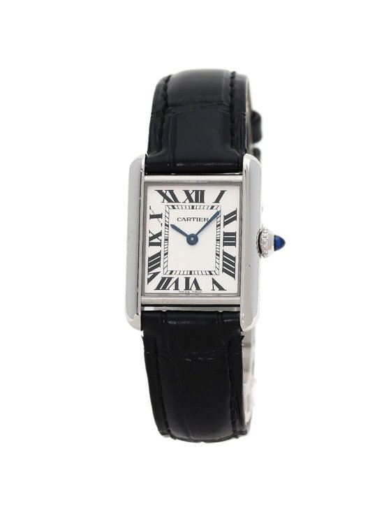 Cartier Tank Must SM Watch SS Leather main image 10